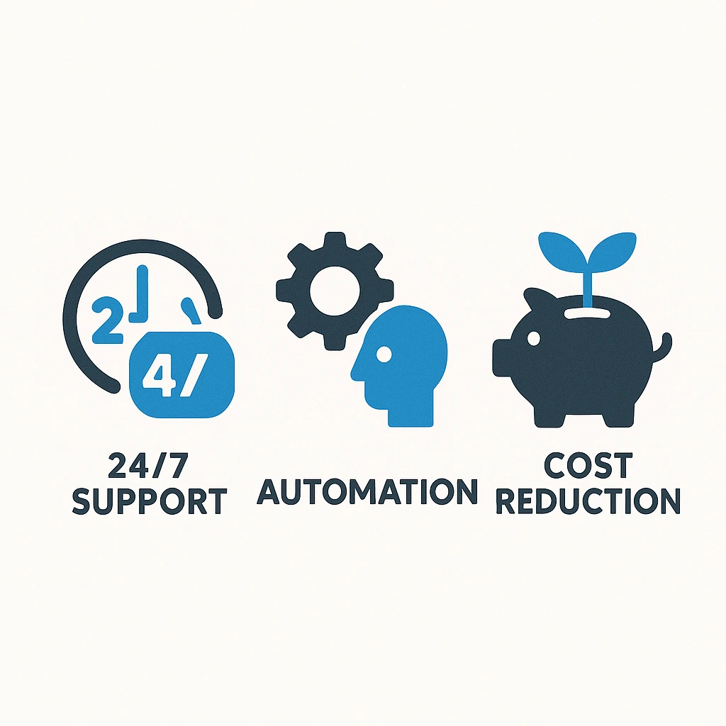 Infographic: 24/7 Support, Automation, Cost Reduction
